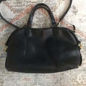 Madewell Black Leather Handbag